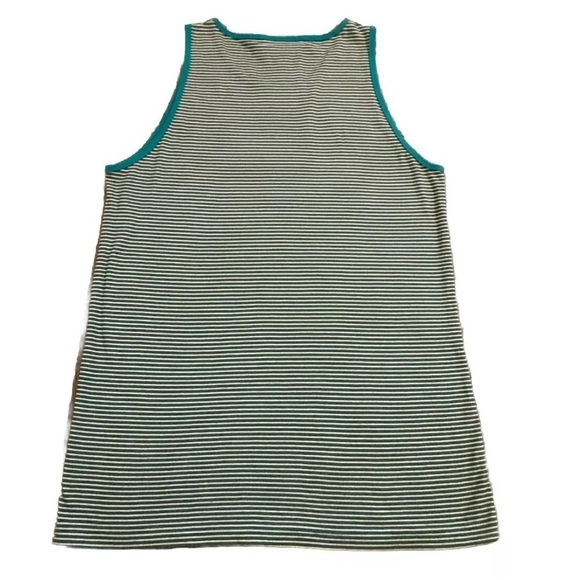 THE HUNDREDS TEAL CHIKASAW BOMB Striped TANK TOP NWOT XL Extra Large - Picture 4 of 4